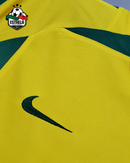 Camisola Retrô Brasil Home 2002
