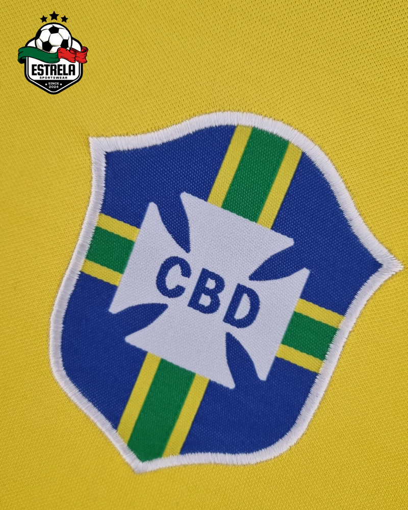 Camisola Retrô Brasil Home 1970
