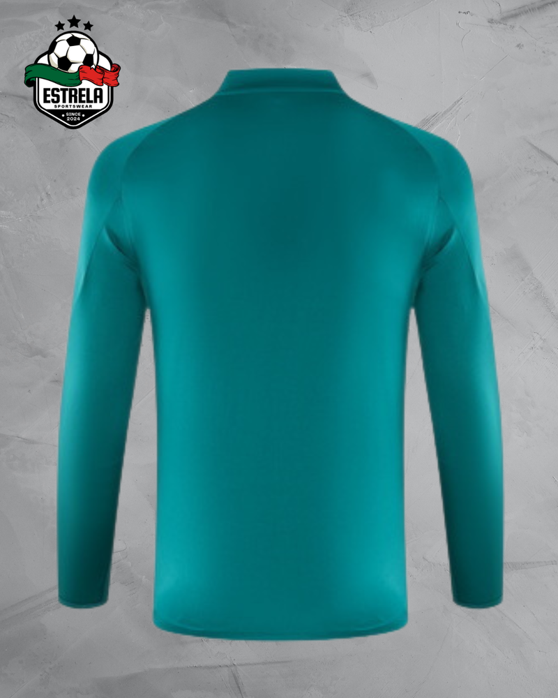 Fato de Treino Adidas Verde e Preto