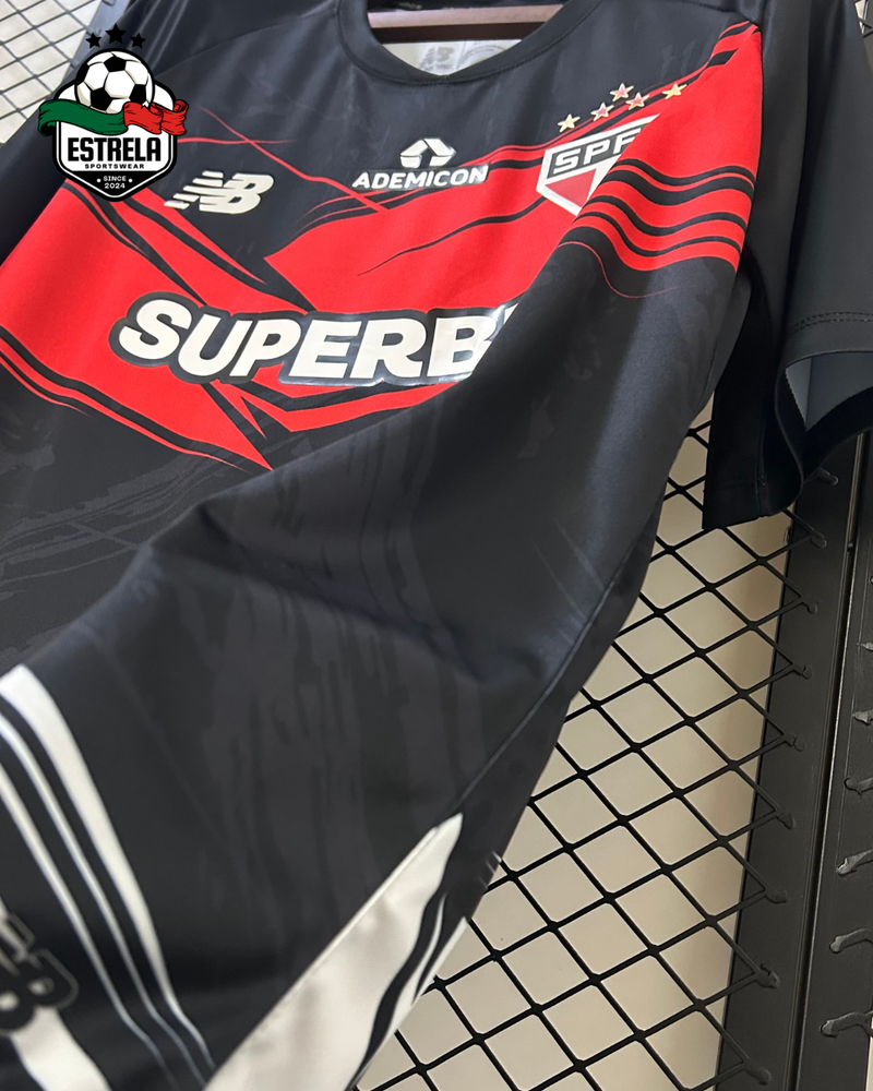 Camisola São Paulo Guarda Redes Preta 2025