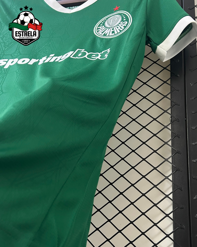 Camisola Feminina Palmeiras Home 2025