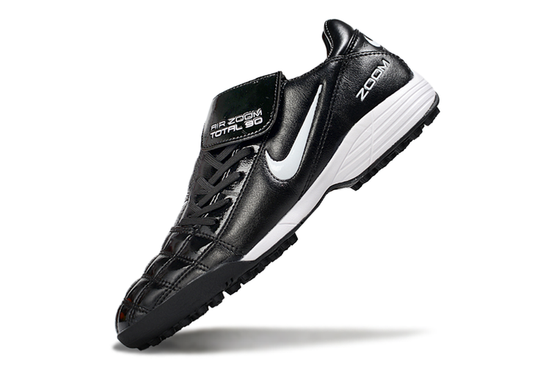 Chuteira Society Nike Air Zoom Total 90 II - Prata e Azul