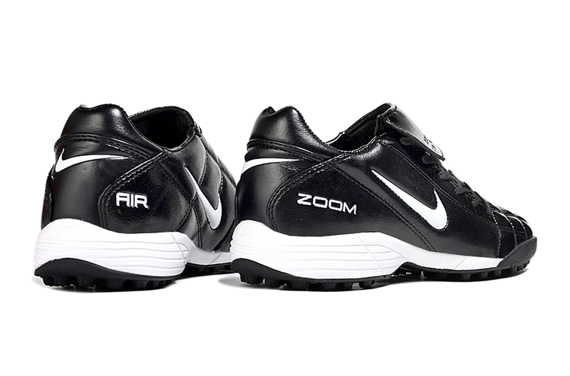 Chuteira Society Nike Air Zoom Total 90 II - Prata e Azul