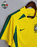 Camisola Retrô Brasil Home 2002