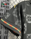 Camisola Feminina Portugal Pantera Negra