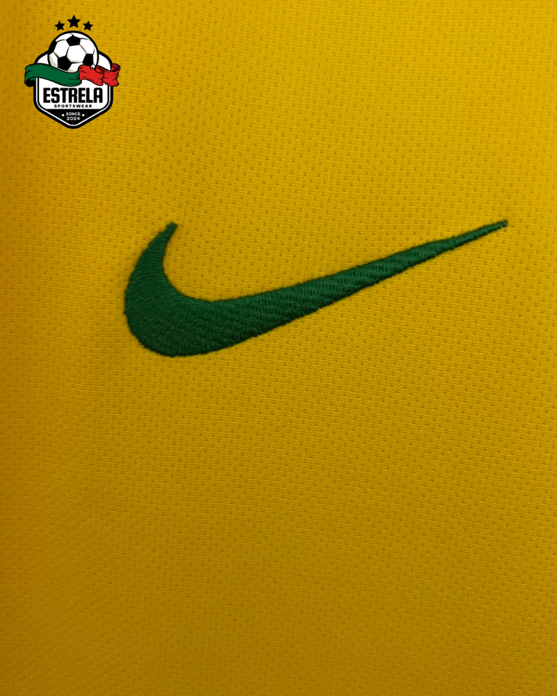 Camisola Retrô Brasil Home 2006