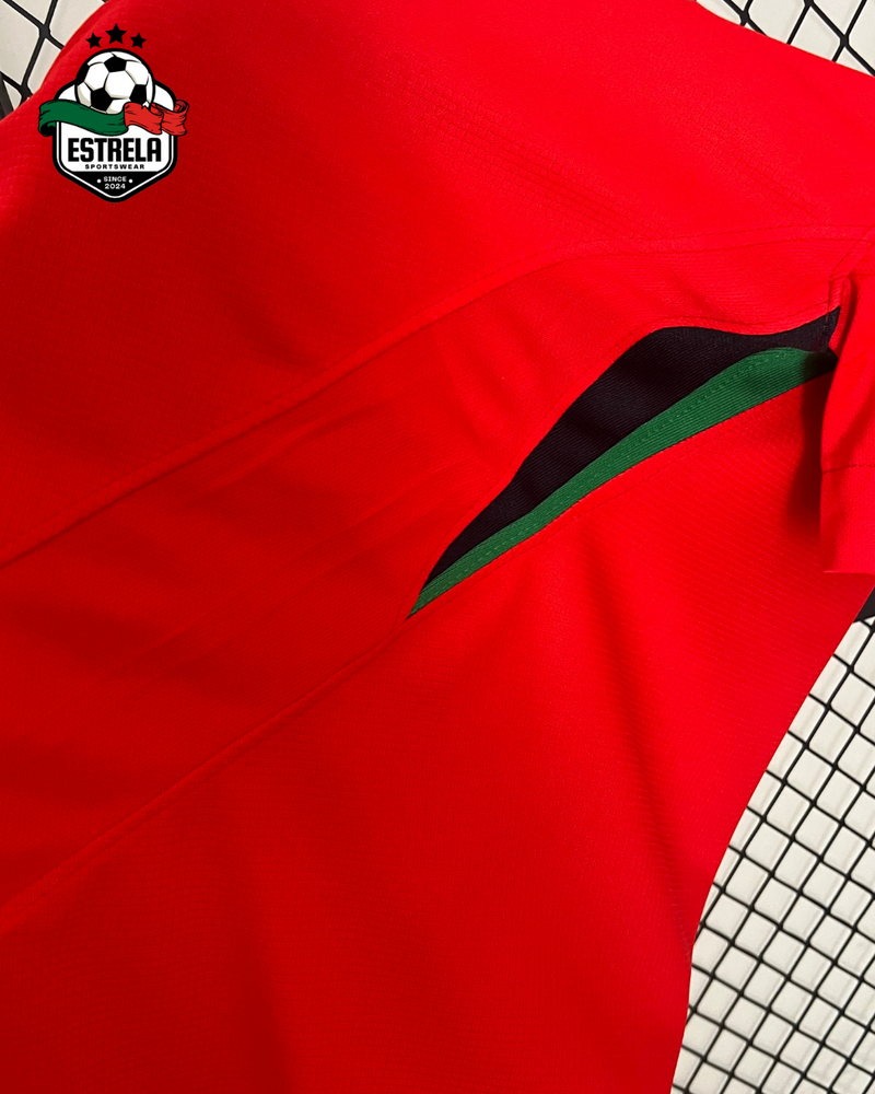 Camisola Feminina Portugal Home 2024