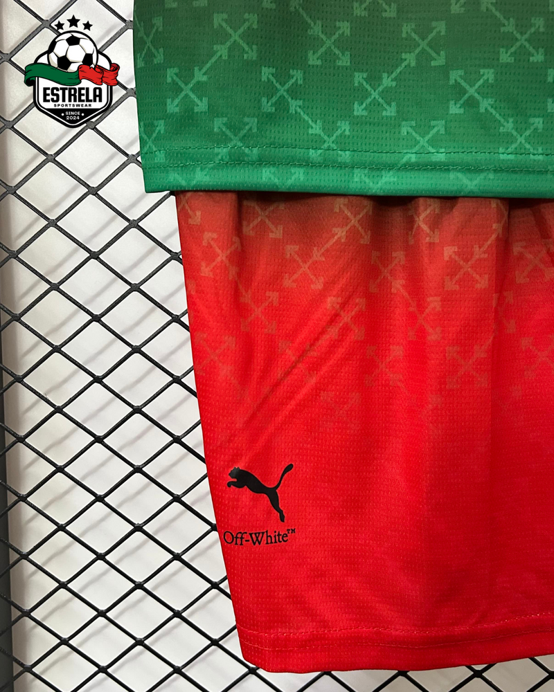 Kit Infantil Milan Edição Especial Diavoli Vermelha 24/25