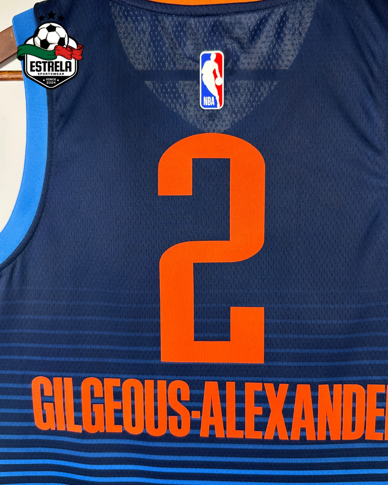Oklahoma City Thunder - Gilgeous-Alexander - Azul