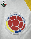 Camisola Colômbia Pré Match Branca 2026