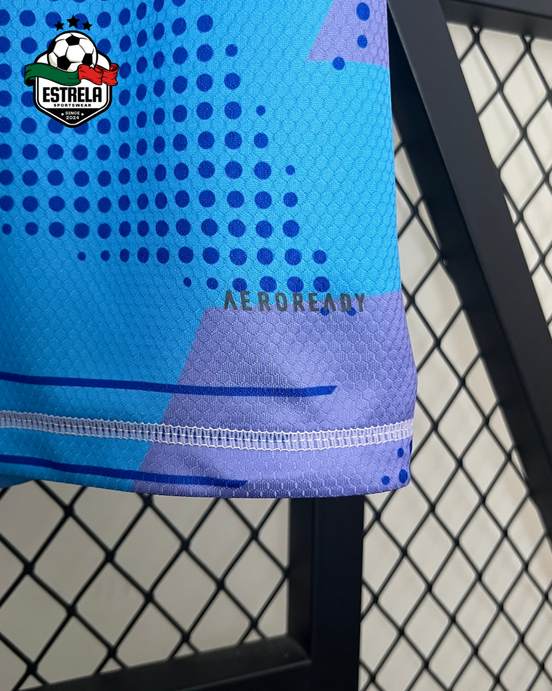Camisola Real Madrid Guarda Redes Azul 24/25