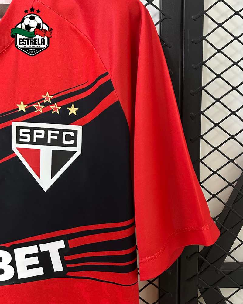 Camisola São Paulo Guarda Redes Vermelha 2025