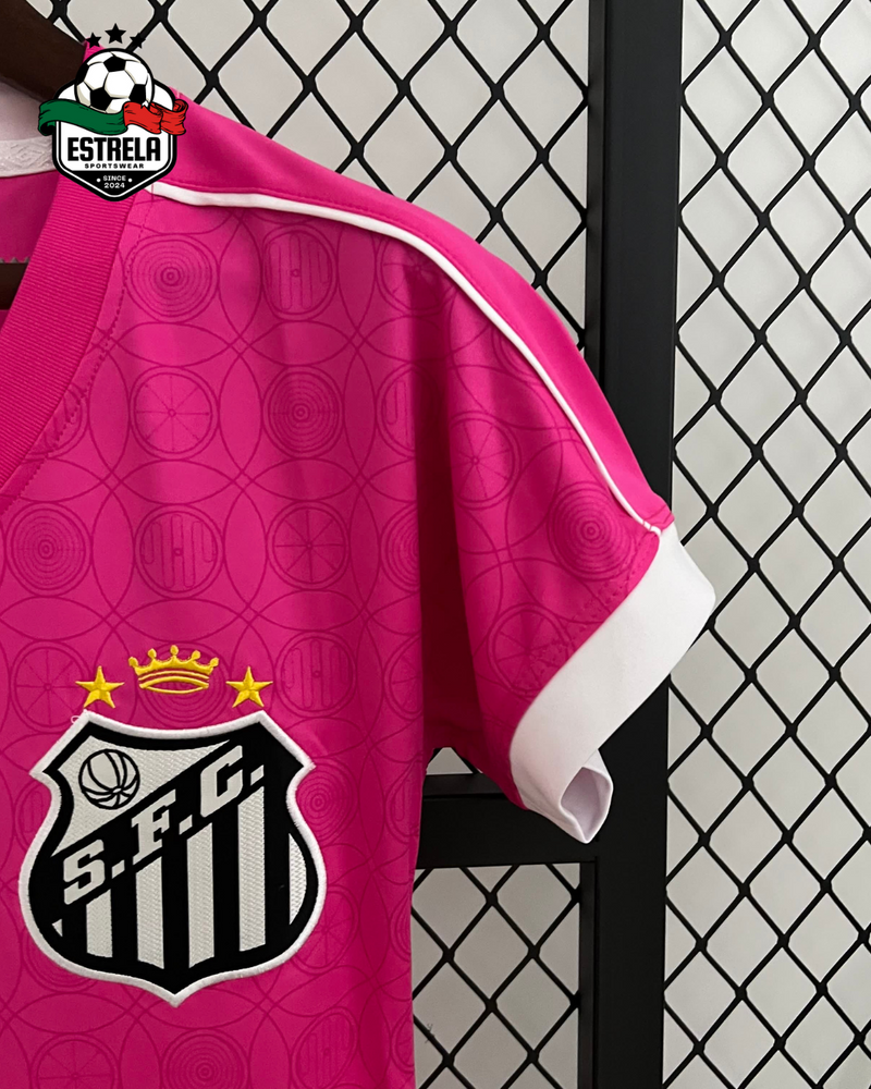 Camisola Feminina Santos Pink 2024