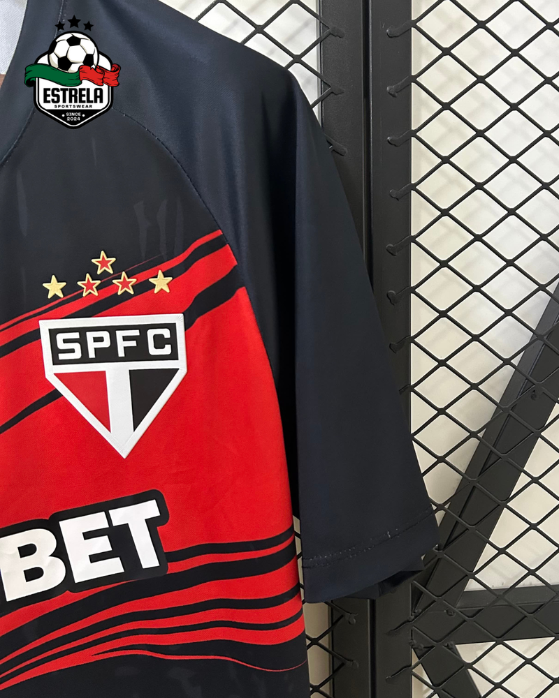 Camisola São Paulo Guarda Redes Preta 2025