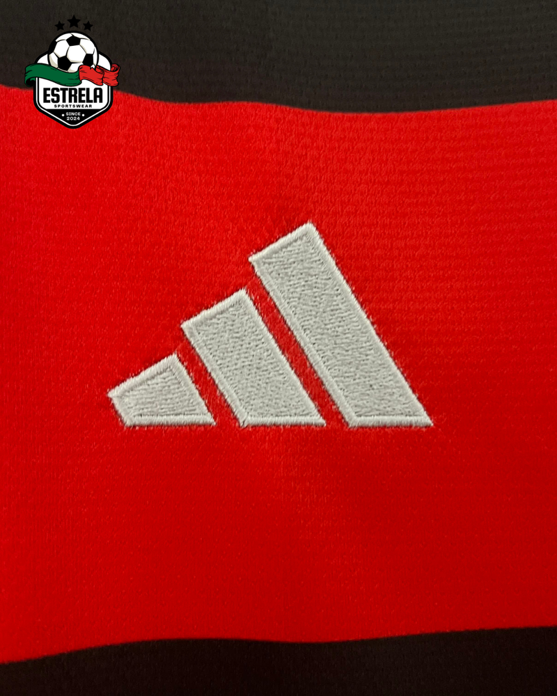 Camisola Manga Longa Flamengo Home 2024