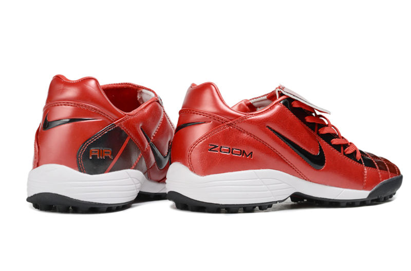 Chuteira Society Nike Air Zoom Total 90 II - Prata e Azul