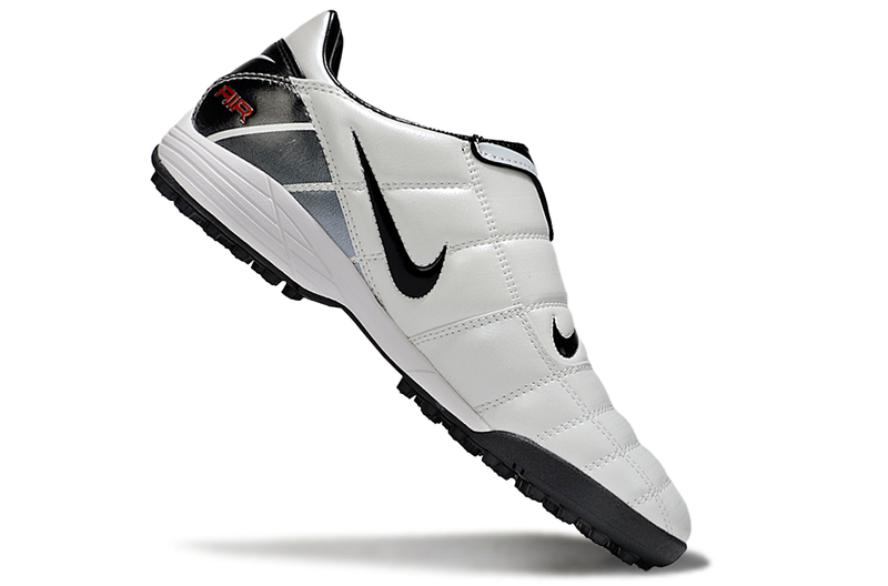 Chuteira Society Nike Air Zoom Total 90 II - Prata e Azul
