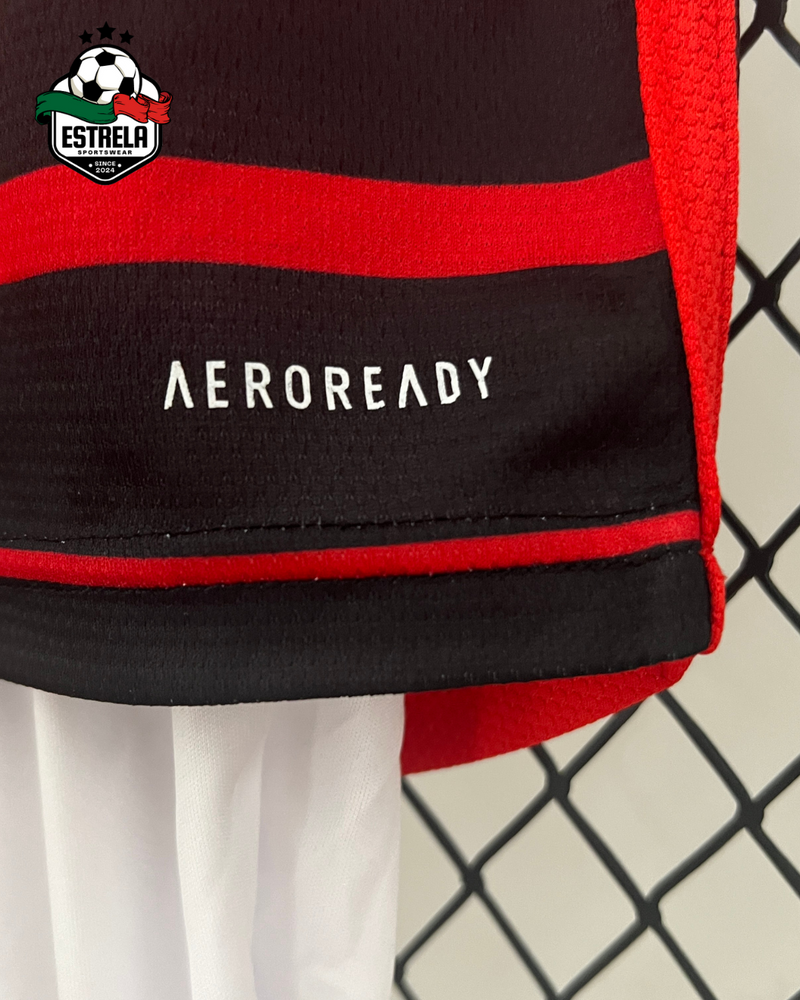 Kit Infantil Flamengo Home 2024