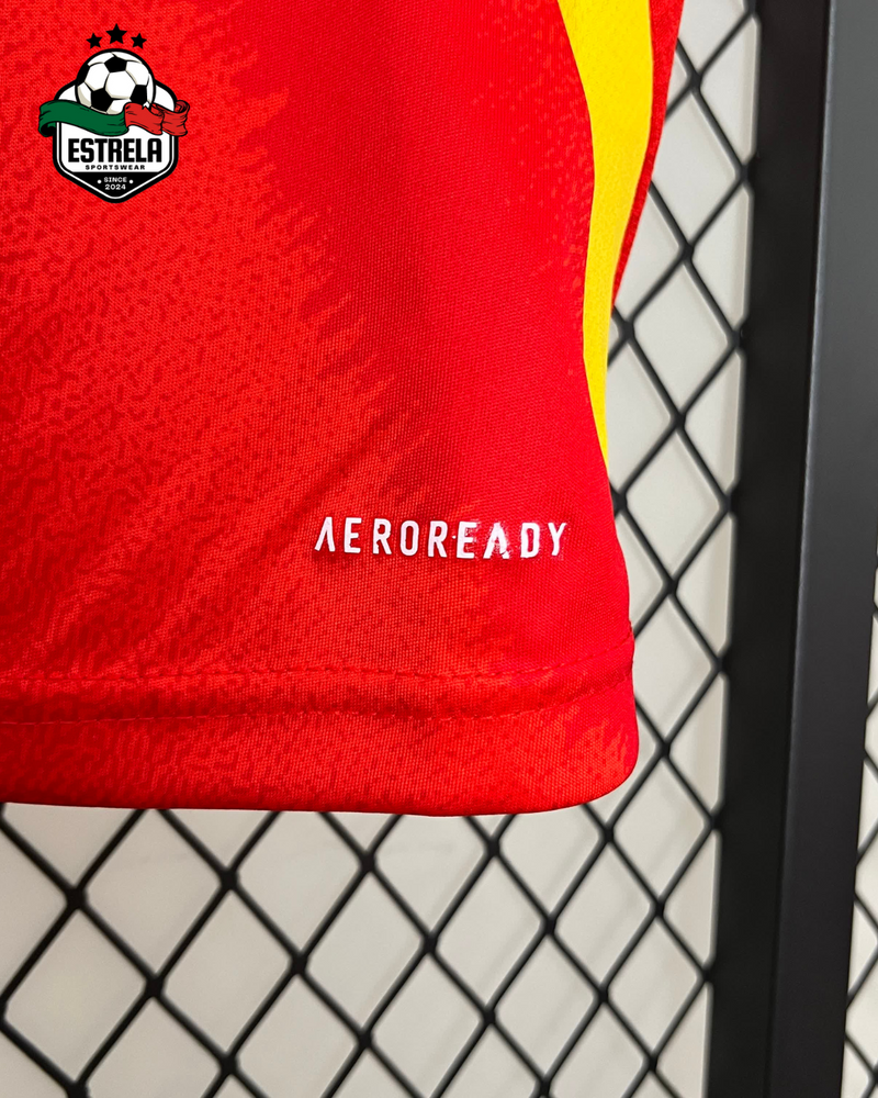 Camisola Feminina Espanha Home 2024