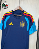 Camisola Espanha Pré Match Azul Escuro 2026