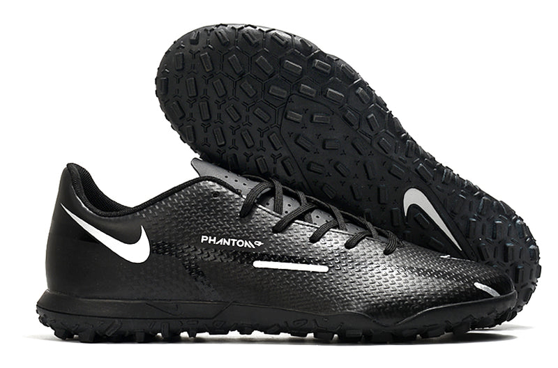 Chuteira Nike Phantom GT2 Club Branca e Laranja