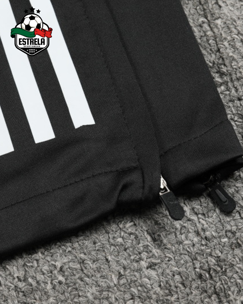 Fato de Treino Adidas Verde e Preto