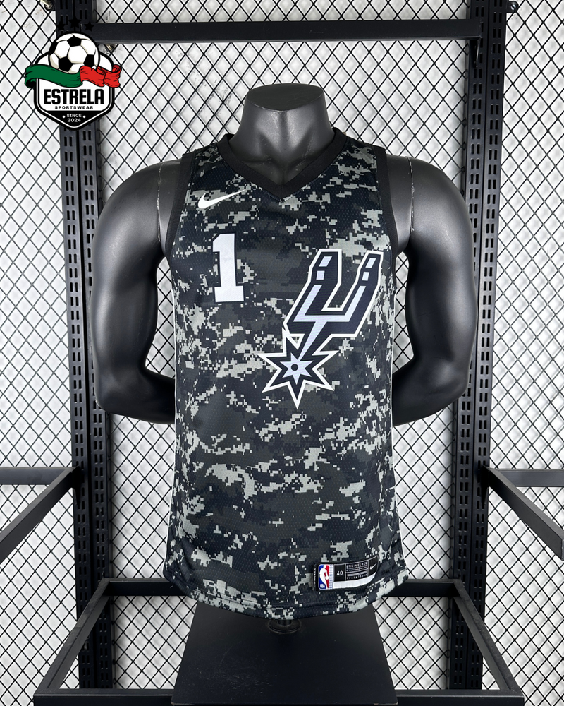 San Antonio Spurs - Wembanyama Camuflada