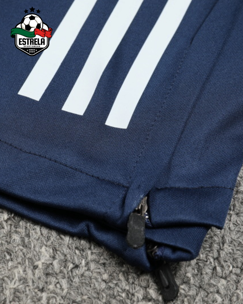 Fato de Treino Adidas Azul Marinho