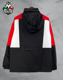 Corta-Vento Nike Preto, Vermelho e Branco