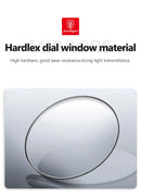 Relógio de pulso masculino de luxo POEDAGAR, moderno e elegante, à prova d'água, com data e dia da semana luminosos. Relógio masculino simples para negócios, de quartzo, com pulseira de couro.