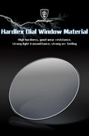 Relógio de pulso masculino POEDAGAR Original, de luxo, à prova d'água, com luz, data e dia da semana, para homens, quartzo, esportivo, com pulseira de couro.